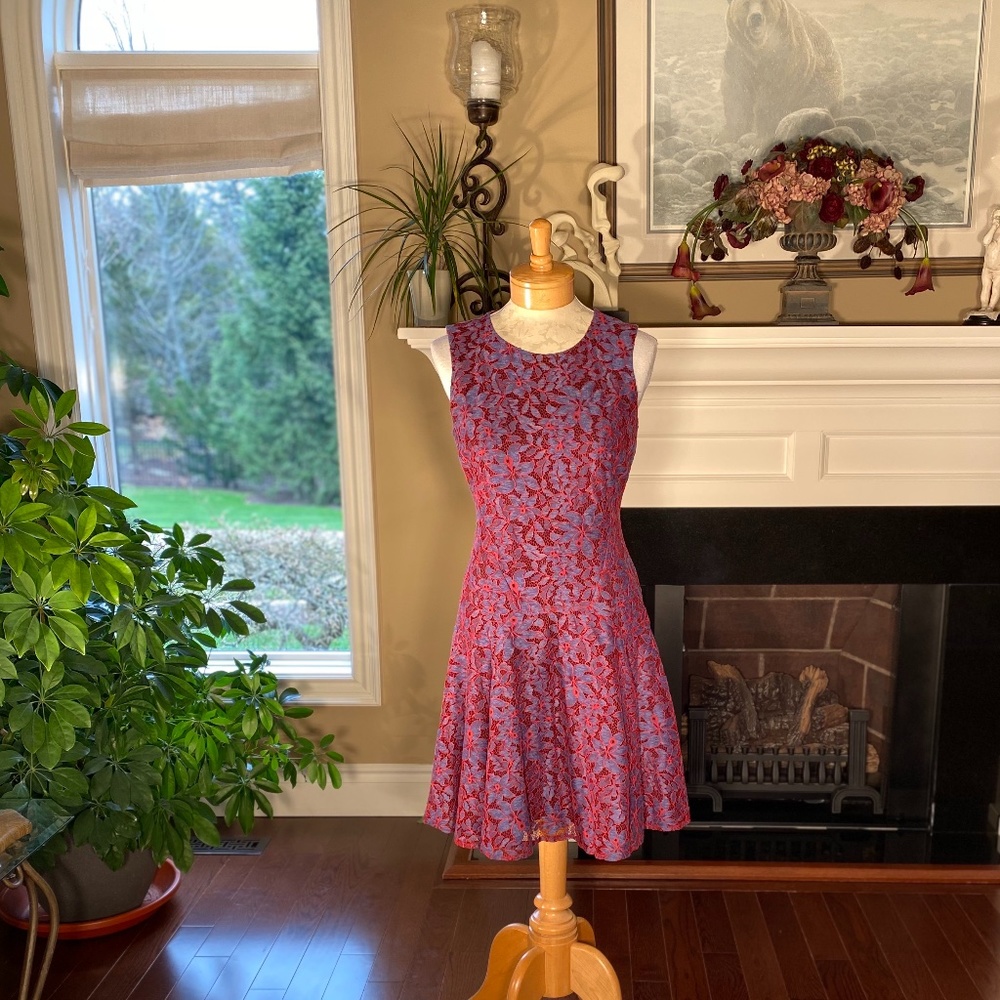 NWT - TOMMY HILFIGER Lace Fit and Flare Dress